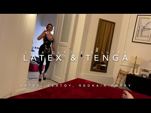❤️ Stepsister Redheaded fil-kostum tal-latex fucked minn stepbrother ☑ Porn sabiħ lilna ❌️❤